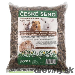 Seno české lúčne granulované 2kg