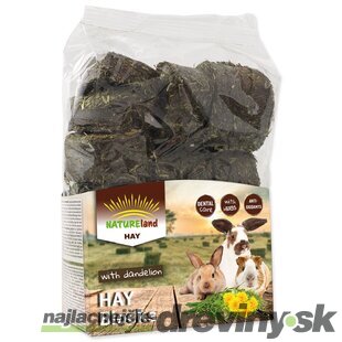 Seno Nature Land Hay bloky s púpavou 600g