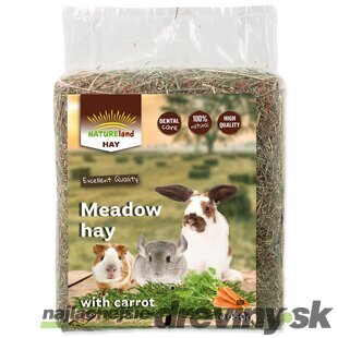 Seno Nature Land Hay s mrkvou 0,65kg