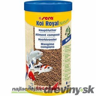 Sera krmivo pre ryby Koi Royal Nature Mini 1000 ml