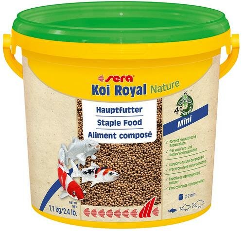 Sera krmivo pre ryby Koi Royal Nature Mini 3800 ml