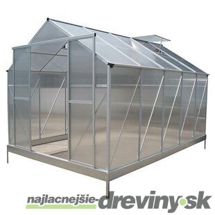 Skleník Strend Pro Greenhouse, Alu, polykarbonát PC 6 mm, 250x370x195 cm