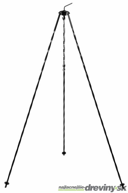 Stojan Piknik-Castler 1200 mm, hák s retiazkou, na kotlík