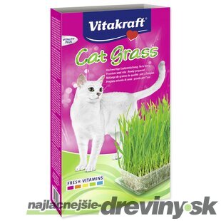 Tráva Vitakraft Cat Grass pre mačky 120g