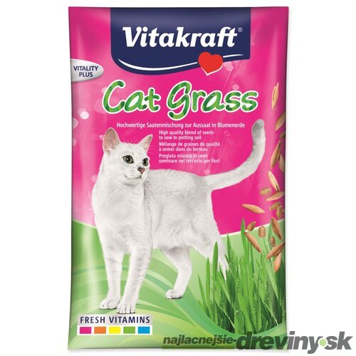 Tráva Vitakraft Cat Grass pre mačky 50g