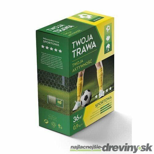 Trávna zmes Tvoja Tráva Sport 0.9 kg