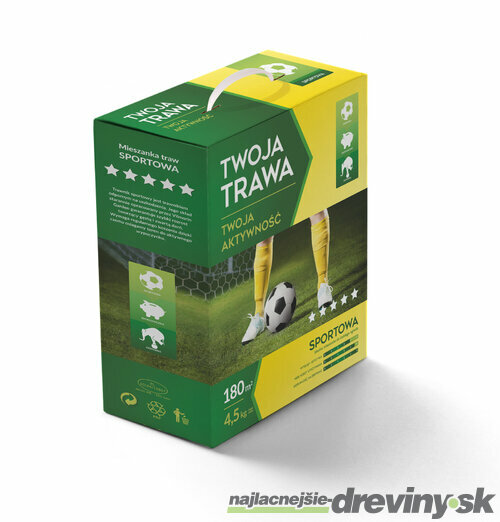 Trávna zmes Tvoja Tráva Sport 4,5 kg