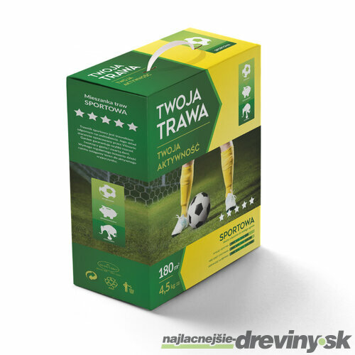 Trávna zmes Tvoja Tráva Sport 4,5 kg