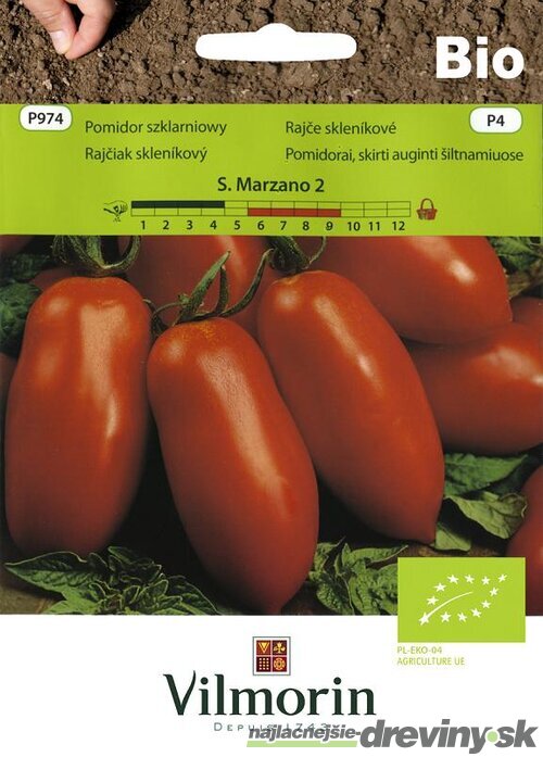 Vilmorin BIO rajčiak San Marzano 0.5g