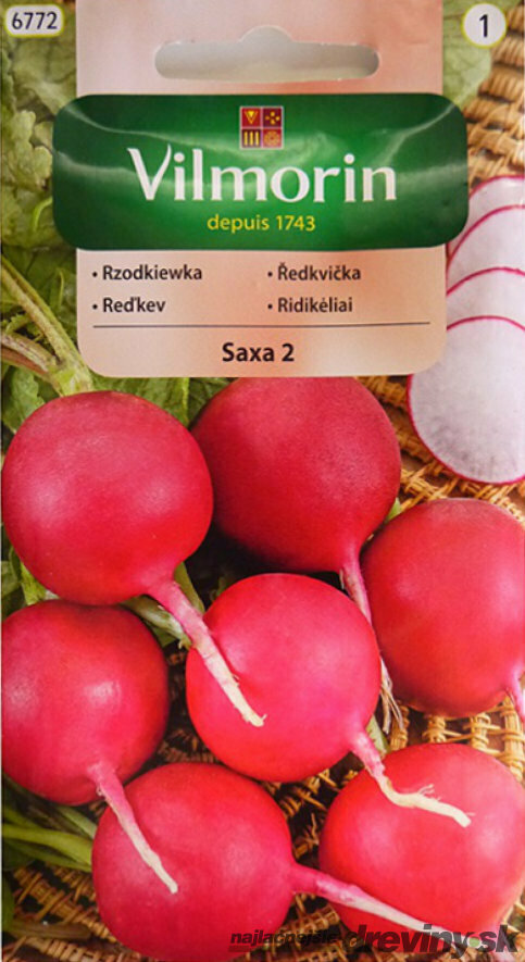 Vilmorin CLASSIC Reďkovka SAXA 2 stredne skorá 10 g