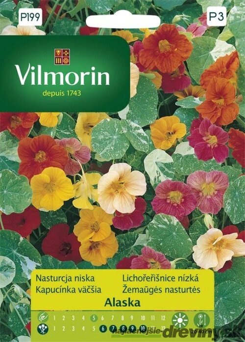 Vilmorin Kapucínka väčšia mix semiačka