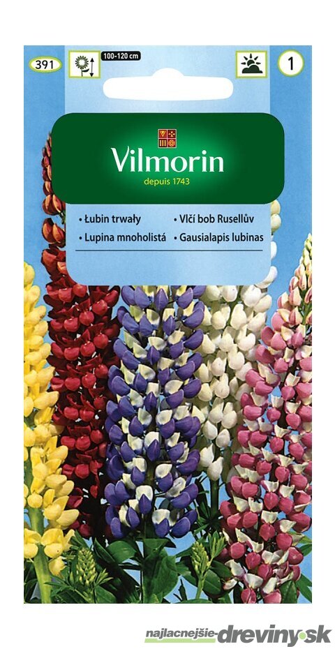 Vilmorin Lupina mnoholistá mix semiačka