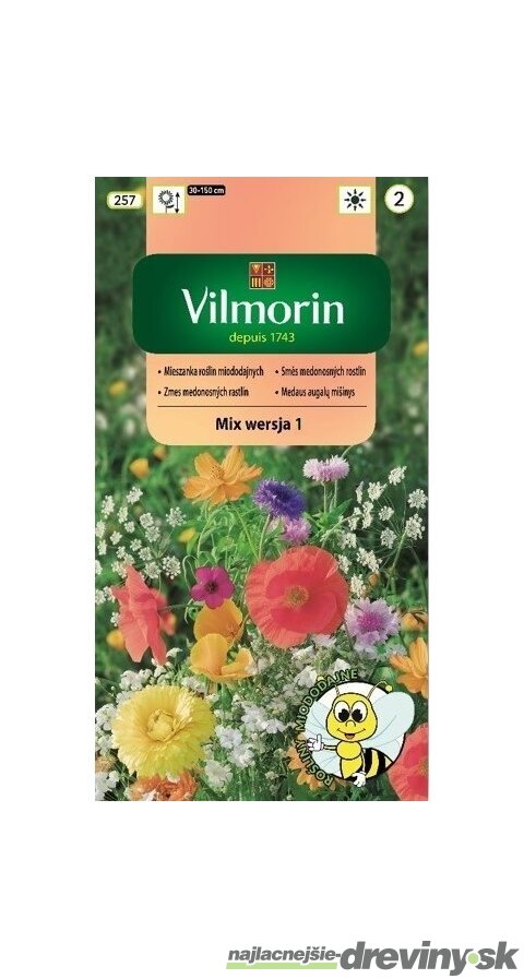 Vilmorin -okrasné trávy semiačka mix 1 g