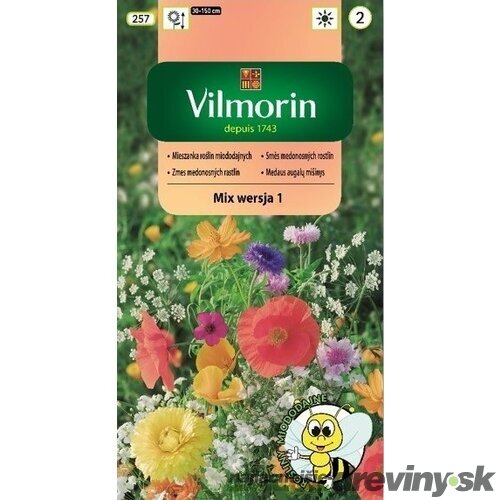 Vilmorin -okrasné trávy semiačka mix 1 g