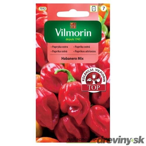 VILMORIN Paprika pálivá HABANERO MIX 25ks