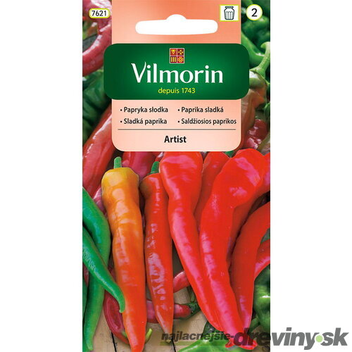 Vilmorin paprika sladká Artist 0.5g