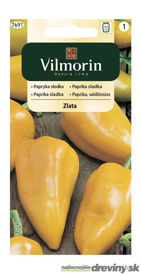 Vilmorin Paprika sladká Zlata 0.5g