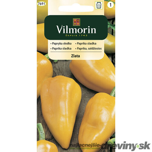 Vilmorin Paprika sladká Zlata 0.5g