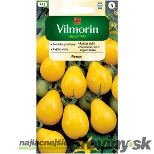 Vilmorin Paradajka Perun cherry hrušková žltá Y 0.5g