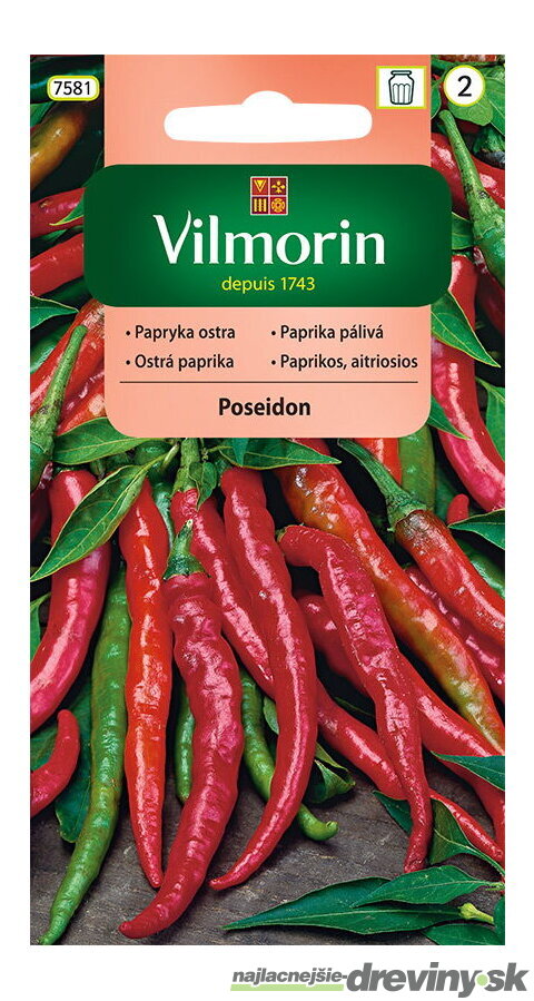 Vilmorion Paprika Poseidon OSTRÁ 0.5g